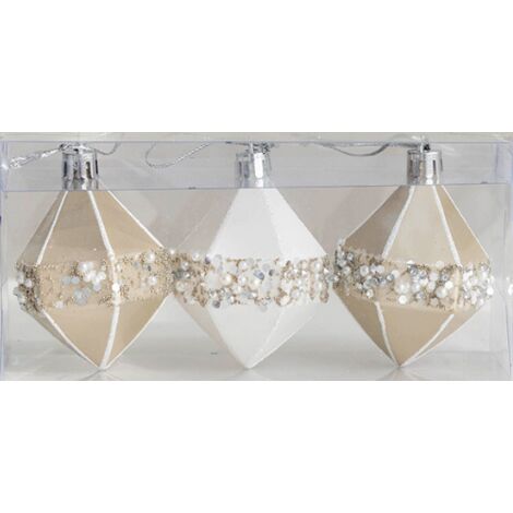 Ensemble de décorations de sapin de Noël avec boules champagne [JSR]-AquaForge