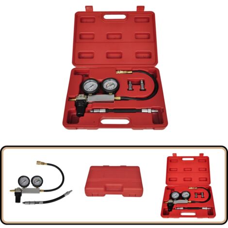 Ensemble de détecteur de fuite de cylindre - Détecteur De Fuite De Cylindre - Outil Mécanique - Diagnostic Moteur - Pression Du Moteur - Joint De Culasse