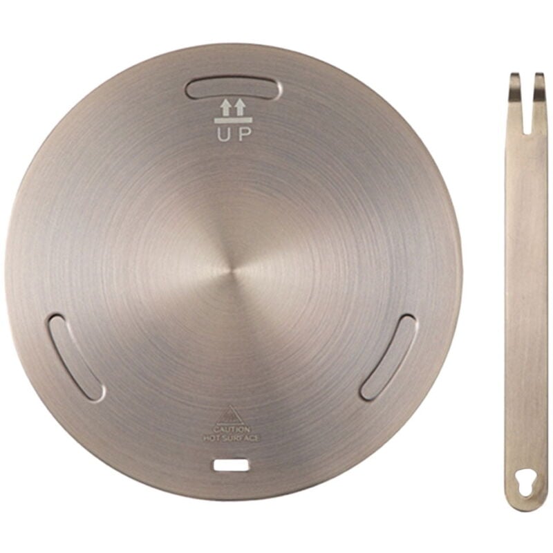 Ensemble de diffuseur de chaleur pour cuisinière électrique, plaque de diffusion de chaleur, plaque d'adaptation pour cuisinière à induction