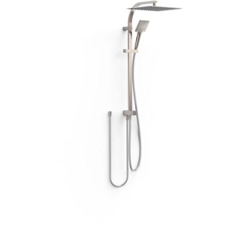 Ensemble de douche adaptable à tout type de robinet Acier - TRES 19063504AC