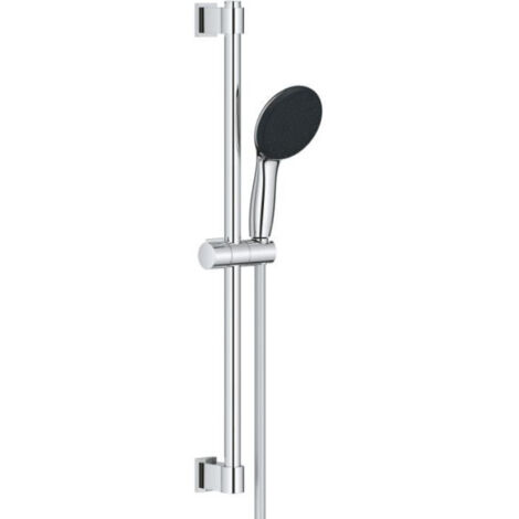 Ensemble de douche avec pommeau 1 jet, barre 60cm et flexible 1,75m - GROHE Vitalio Start 110 27942001 - Economie d'eau - Chrom