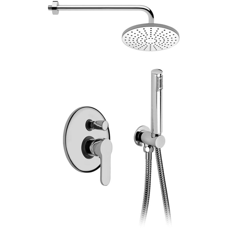 Ensemble de douche chromé Agape