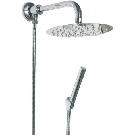 Ensemble de douche complet avec bras de douche cm 15