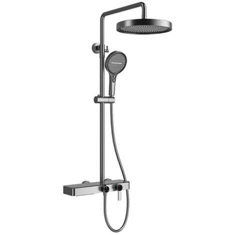 Ensemble de douche de salle de bain à température constante, robinet de baignoire-douche à affichage numérique intelligent