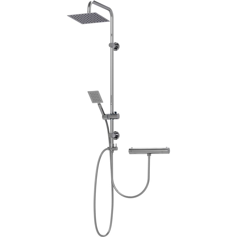 Ensemble de douche douche pluie mitigeur thermostatique salle de bain ripon