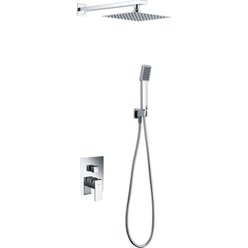 GPE006 dublin Conjunto de Ducha Empotrado Monomando Cromo - ref: GPE006 - Imex