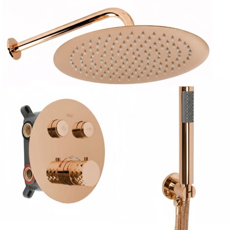 Ensemble De Douche Encastré Rea Lungo  Copper