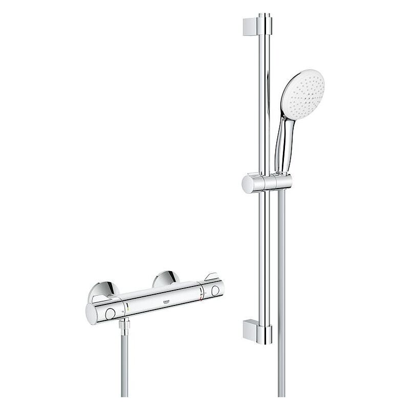 Grohe - Ensemble mitigeur thermostatique Grohtherm 800