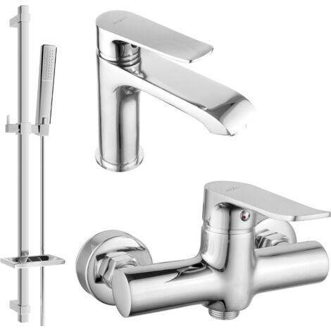 Ensemble de douche Mexen Pecos DQ72, chrom - 72704DQ72-00