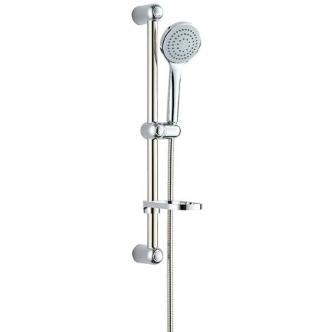 Ensemble de douche P-Pro Petite Ile 1, 1 jet chromé barre Ø25mm