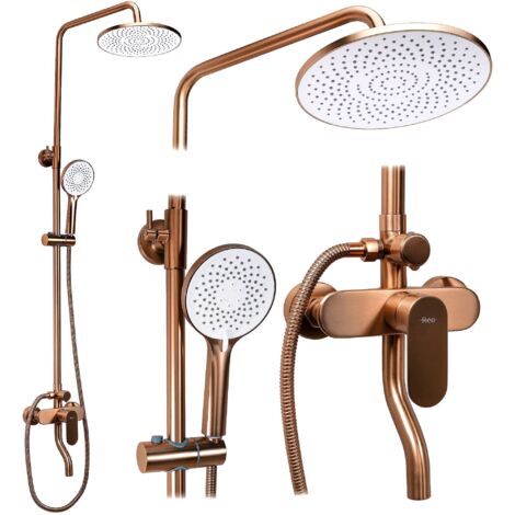 ENSEMBLE DE DOUCHE REA DROP BRUSH COPPER