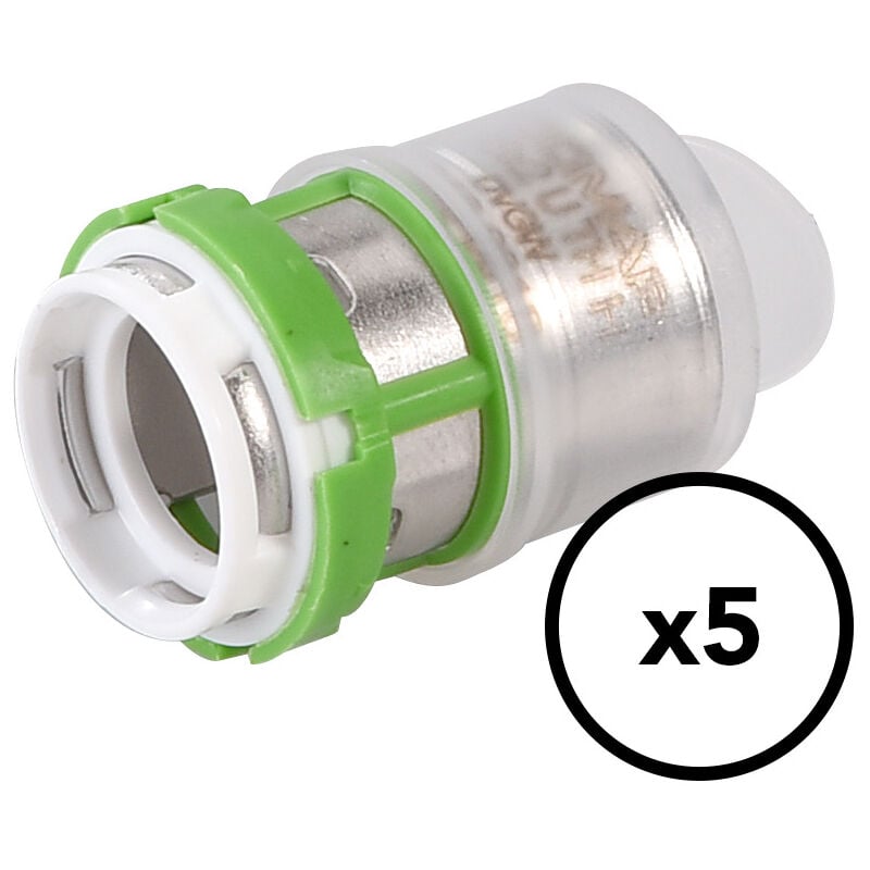 COMAP Ensemble de douilles de sertissage pour Raccord MultiSkin métallique à sertir- Diamètre ⌀16x2 - Pièces détachées - MultiSkin pour Tubes