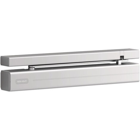 Ensemble de ferme-porte sur rail de guidage DC 700 CM/ G-150 argenté EN 3-6 Installation normale côté charnières
