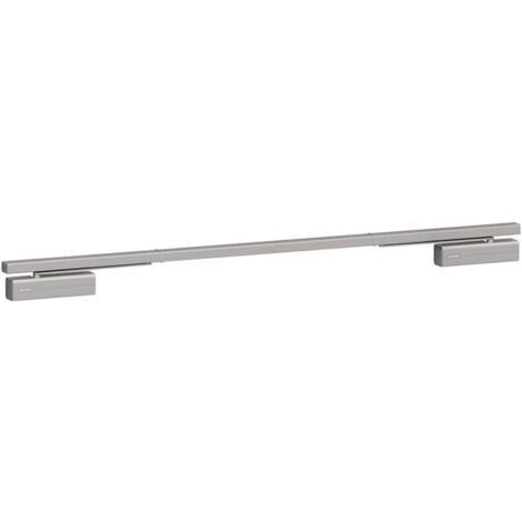 Ensemble de ferme-porte sur rail de guidage DC 700 G-CO-E blanc 9016 EN 3-6 Installation normale côté charnières