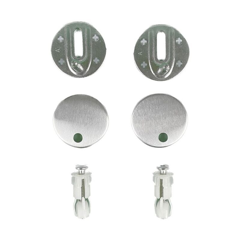 Jacob Delafon - Ensemble de ferrures ETA189-CP pour sièges abattant Vox et Rodin + de