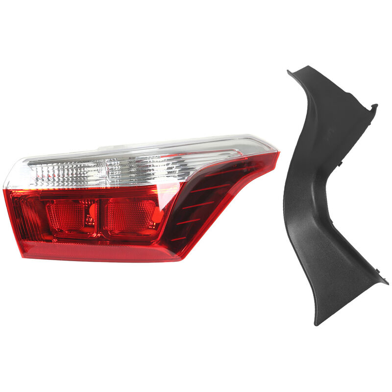 Eosnow - Ensemble de feu arrière haute luminosité avec pare-chocs de remplacement pour citron c-elysee M43 9801848380 droit