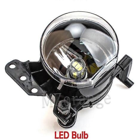 Ensemble de feux antibrouillard pour BMW E46, feu antibrouillard LED pour BMW E60, E90, E63, E46 323i, 325i, 525i, phare antibrouillard, optique de phare - Côté droit - Ampoule LED