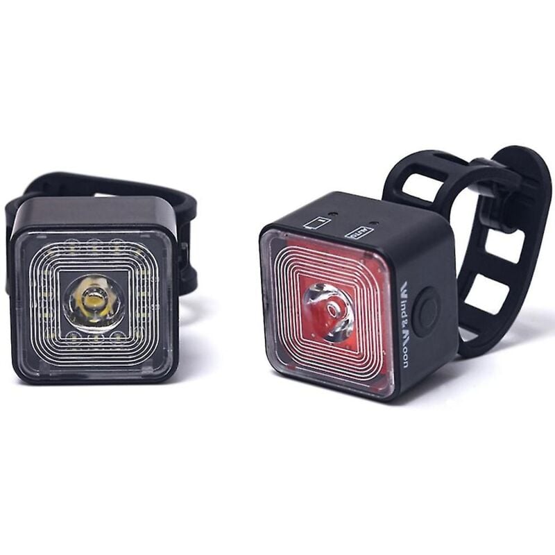 Fei Yu - Ensemble de feux avant et arrière étanches IP66 de 120 lumens pour feux de freinage à 5 vitesses, wt06