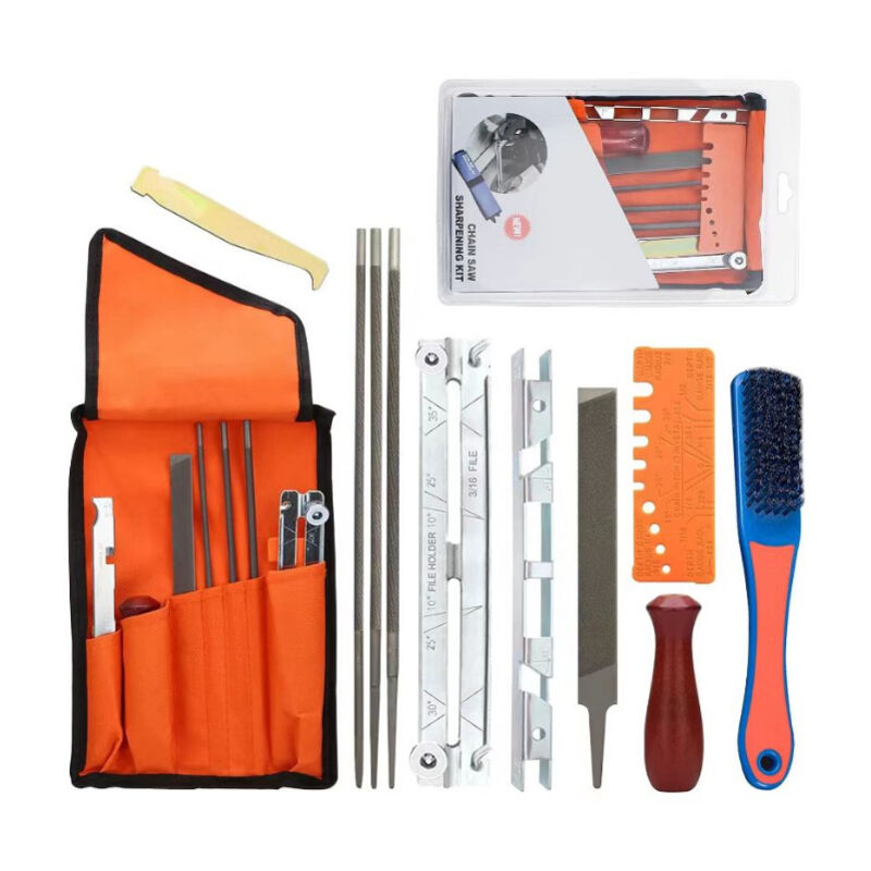 Ensemble de fichiers de sac en tissu, fichier de scie à chaîne, ensemble de sacs en tissu, fichier de scie à chaîne électrique, fichier de scie à