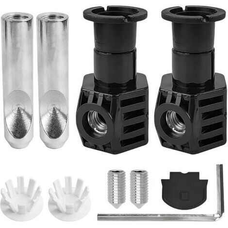 Ensemble de Fixation Intelligent pour Cuvette WC Suspendu, Comprenant des Charnières de Fixation et Des Vis de Couvercle D'huile