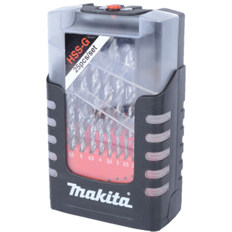 Ensemble de forets Makita HSS-G 1-13 mm 25 unités