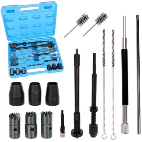Ensemble de fraises et de brosses LT-U33 pour le nettoyage des sièges d'injecteurs