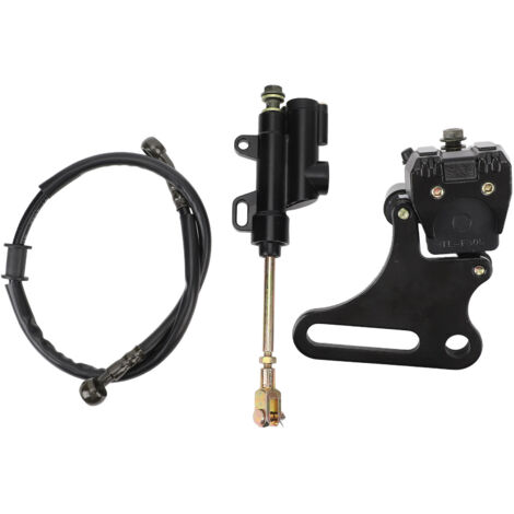 Ensemble de frein arrière, étrier de cylindre hydraulique principal avec coussinet de disque, axe de roue de 15mm pour SSR 125cc 110cc Dirt Bike Pit