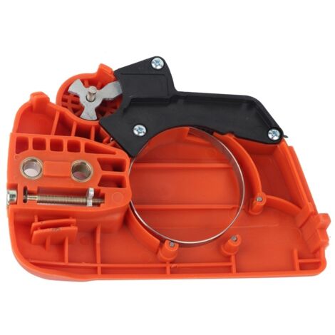 Ensemble de frein de chaîne avec couvercle de pignon d'embrayage compatible avec les tronçonneuses Husqvarna 235, 235E, 236 et 240.