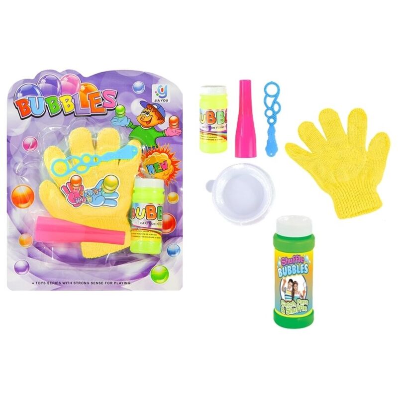 Ensemble de gant magique de bulles de savon, gant