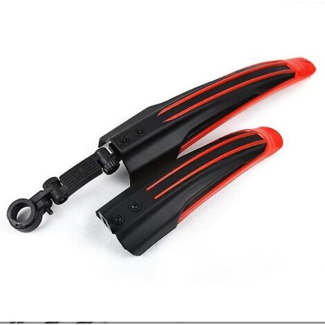Ensemble de garde-boues universels réglables à couverture intégrale pour VTT, compatibles avec les roues de 20/22/24/26 pouces