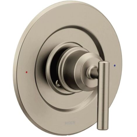 Ensemble de garniture de douche à poignée unique Moen UT2901BL Gibson M-CORE 3-Series, valve requise, brossé