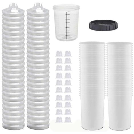 Ensemble de gobelets GunCups de 600 ml (20 oz) pour revêtements automobiles commerciaux