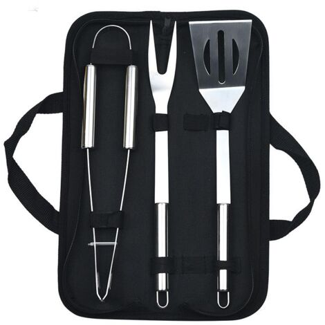 KONTONTY 4 Pièces Gril Ustensiles De Barbecue Poignée Pour