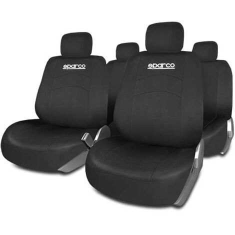 Ensemble de housses siège de voiture Sparco - Noir