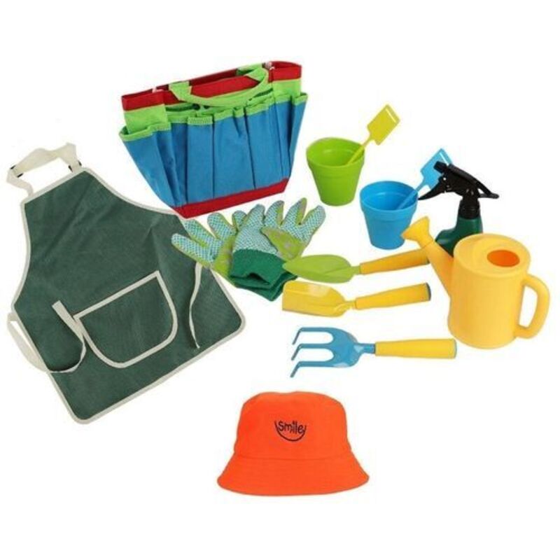 Ensemble de jardinage pour enfants de 11 pièces Ensemble de jardinage pour enfants adapté aux enfants Outils de jardinage éducatifs pour enfants