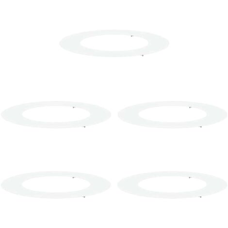 Ensemble de Jardinière,Pot de Fleurs en Plastique Blanc Plastique Grand CFW79605