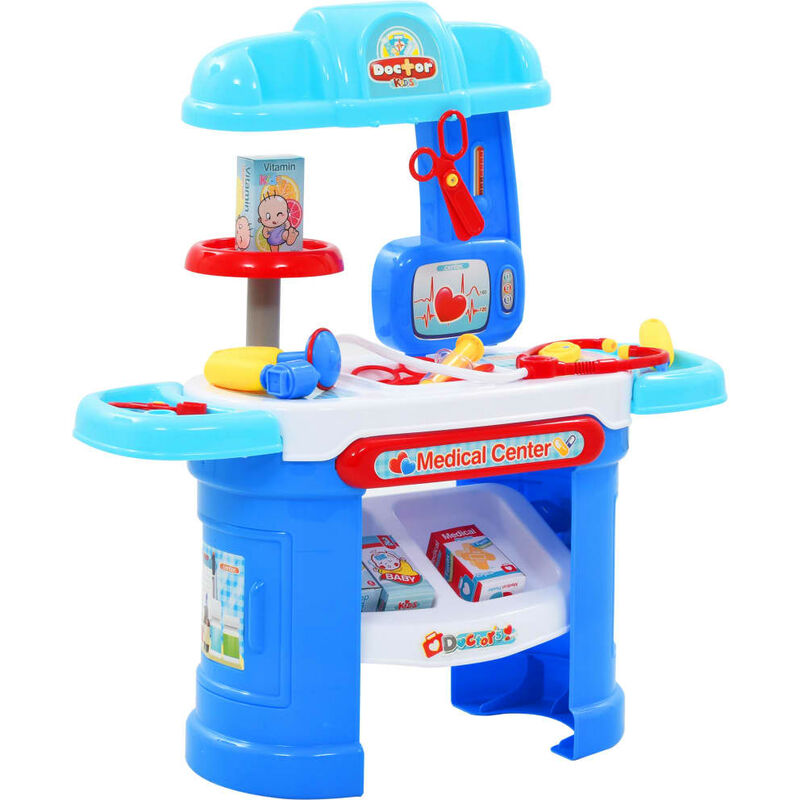 Ensemble de jeu de docteur 15 pcs 38x30x67,5 cm