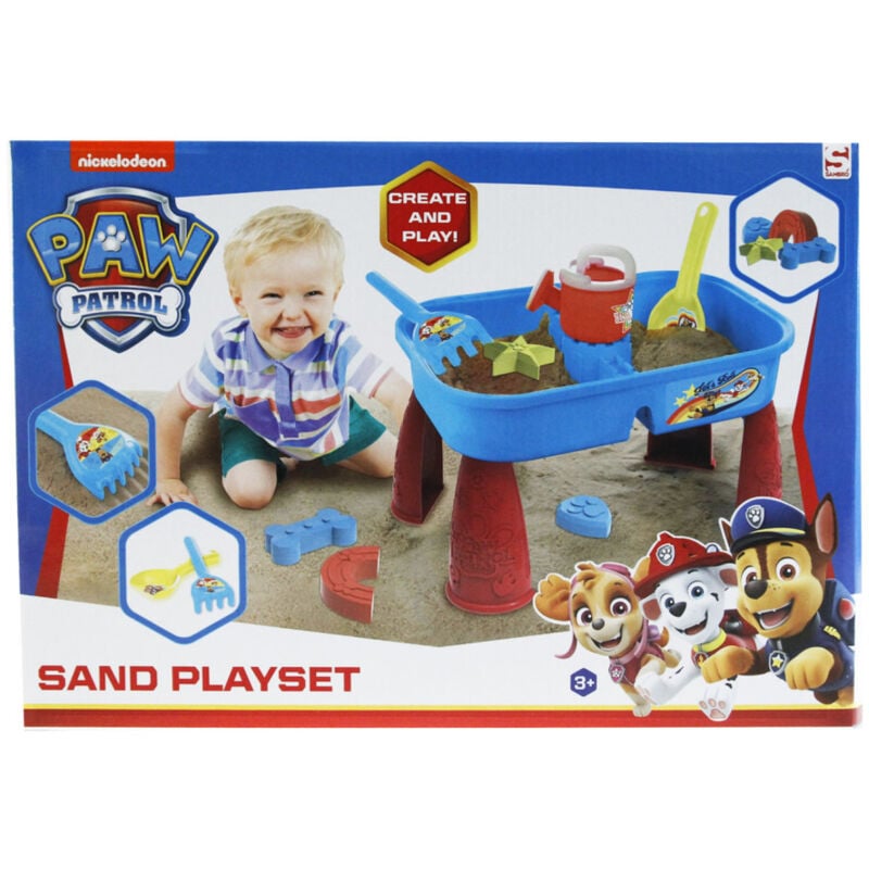 Ensemble de jeu de sable Paw Patrol