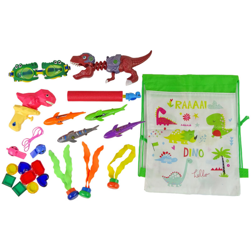 Ensemble de jouets de plongée dinosaure