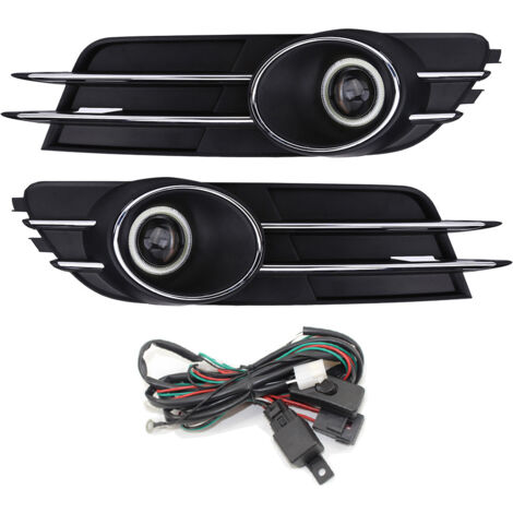 Ensemble de lampes antibrouillard pour pare-chocs avant de voiture pour Audi A6 C7 2011-2015