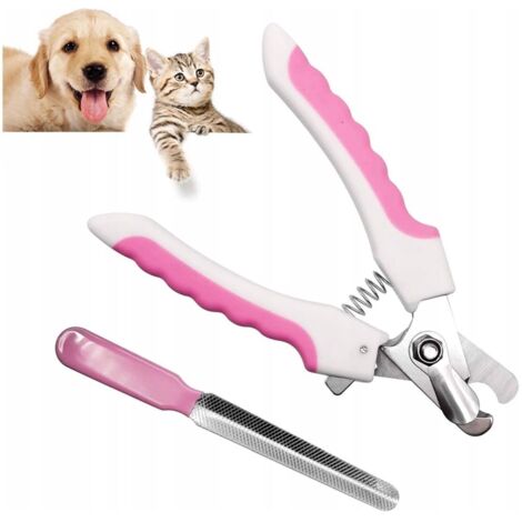 Ensemble de limes et coupe-ongles pour chiens et chats