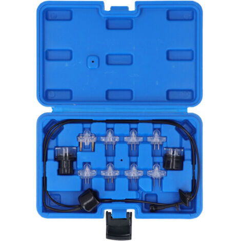 Ensemble de lumières Noid, outil de test d'injecteur de carburant, Diagnostic professionnel de voiture avec boîte de rangement 11 pièces-Crezuo