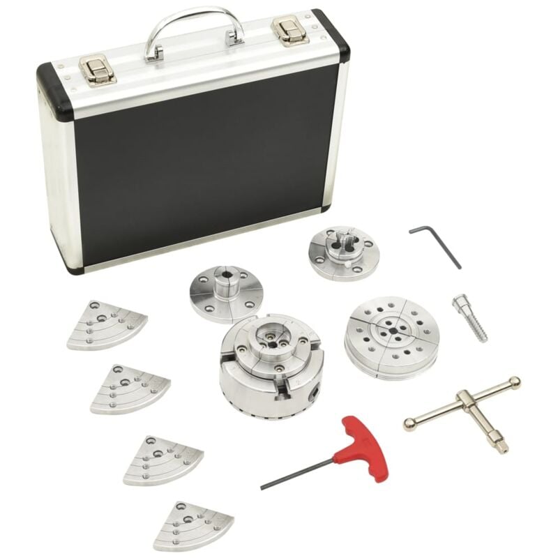 Vidaxl - Mandrin à bois auto-centrant pour 3,75 pouces acier