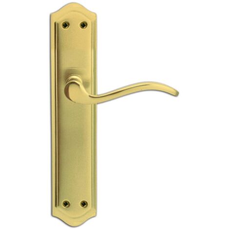 Ensemble de manivelle Mariola en laiton poli satiné eq-203