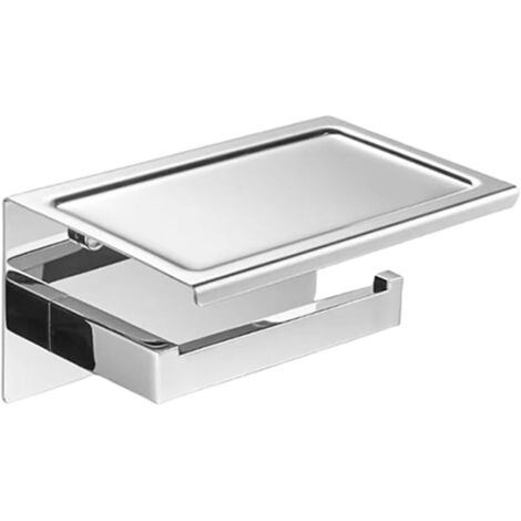 Ensemble de matériel de Salle de Bain en Acier Inoxydable chromé, Porte-Serviettes carré, Porte-Serviettes, Porte-Papier