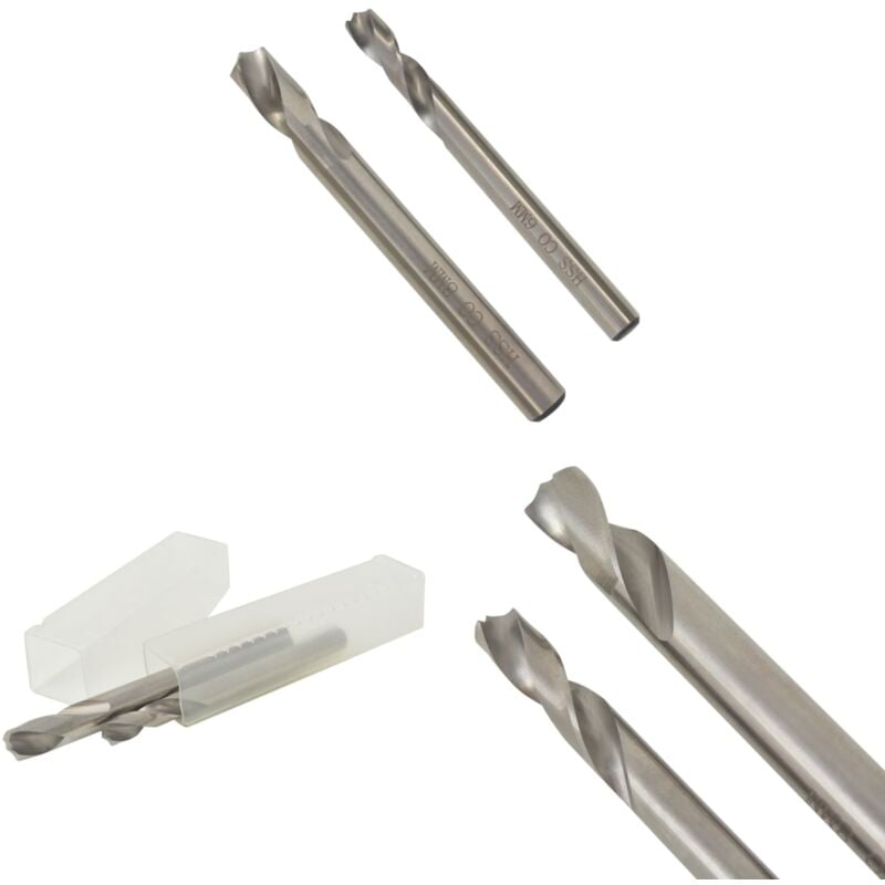 Vidaxl - Ensemble de mèches Soudage par points 6/8 mm 2 pcs Acier rapide - Mèche De Perçage - Meuleuse D'angle - Outillage Automobile - Outils De