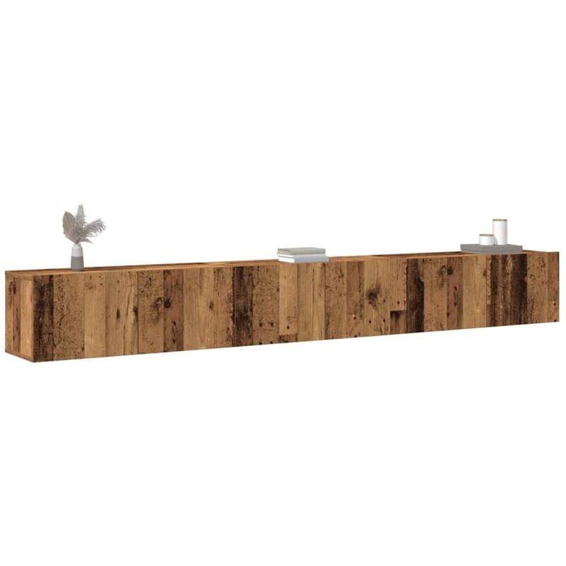 Vidaxl - Ensemble de meuble tv mural 3 pcs vieux bois bois d'ingénierie