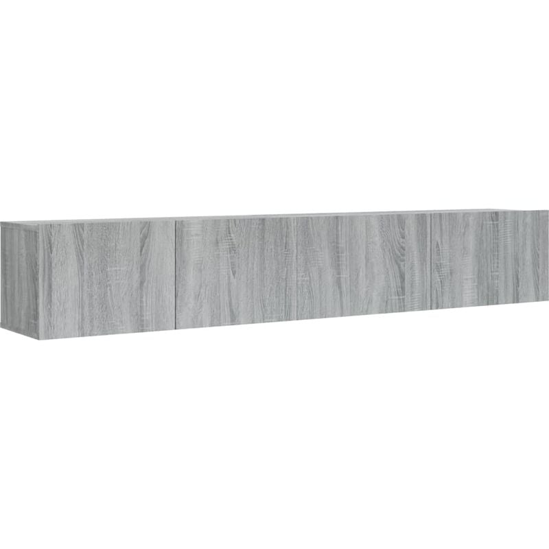 Vidaxl - Ensemble de meubles tv 2 pcs Sonoma gris Bois d'ingénierie