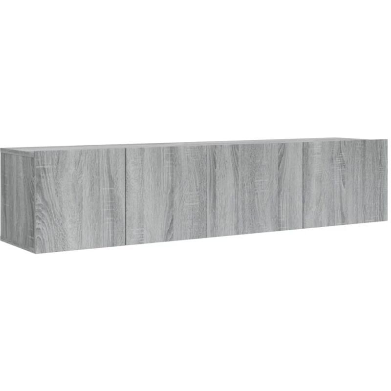 Vidaxl - Ensemble de meubles tv 2 pcs Sonoma gris Bois d'ingénierie