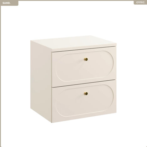 Ensemble de meubles sous vasque - 60 cm - avec Plan - SAND